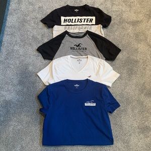 Boys Hollister t shirts XS and S